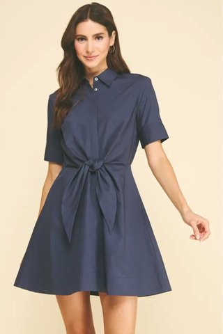 Oxford Bound Mini Dress