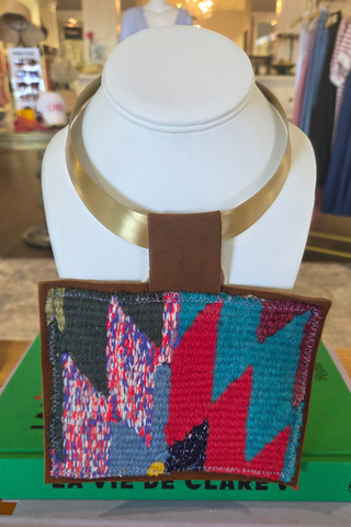 Kilim Pendant Necklace