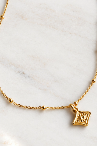 Desert Eye Pendant Necklace - 16 Inch