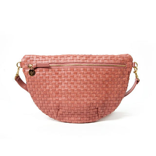 Grande Fanny - Woven Checker in Rose Clay