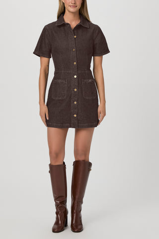 Clementine Dress - Rich Chocolate