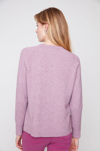 Brushed Fig Sweater