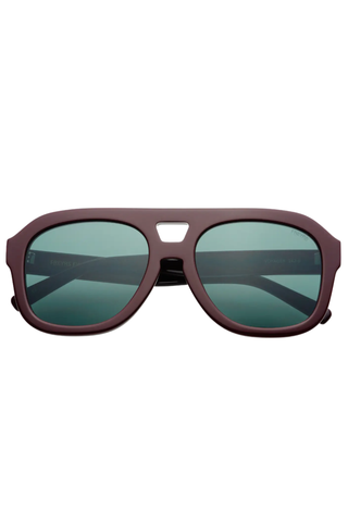 Voyager Oversized Aviator Sunglasses