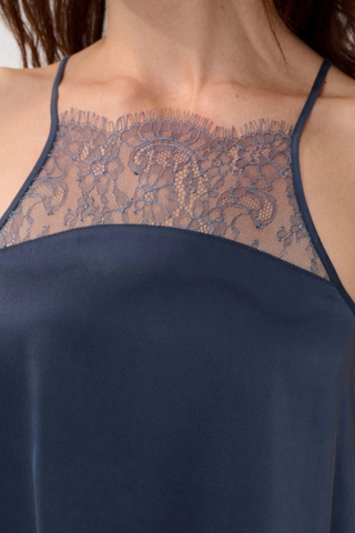 Washable Silk Lace Cami Short Set