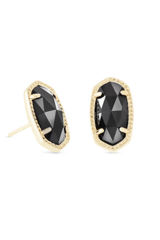 Ellie Stud Earring In Black