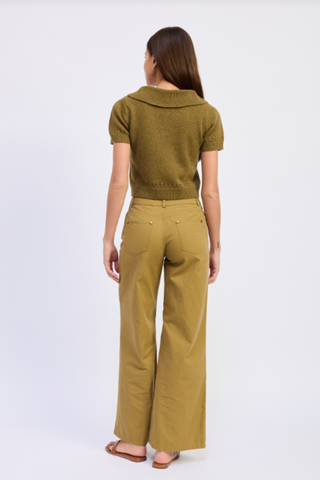 Elin Polo Sweater Top