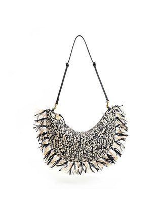 Lune Raffia Handbag