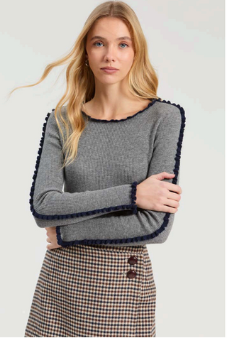 Ripple Sweater Top