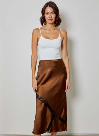 Katrina Skirt in Chocolate Combo
