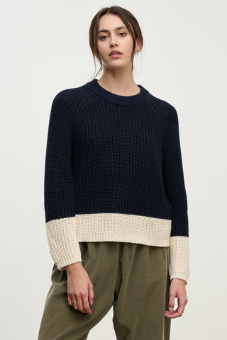 Shay Chunky Pima Cotton Sweater