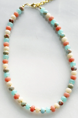 Desert Morning Necklace - Pastel