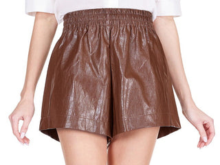 Kelly Leather Shorts