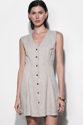 Zora Canvas Mini Dress