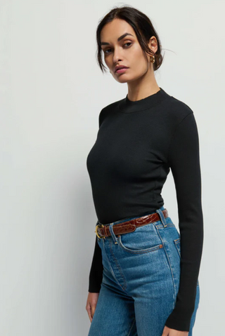 Gina Slim Mock Neck